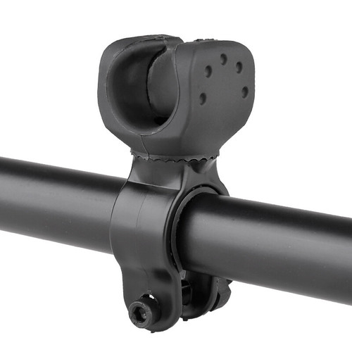 Bicycle flashlight lamp clip front light holder fixed bracket 360 degree rotating light clip flashlight holder wholesale