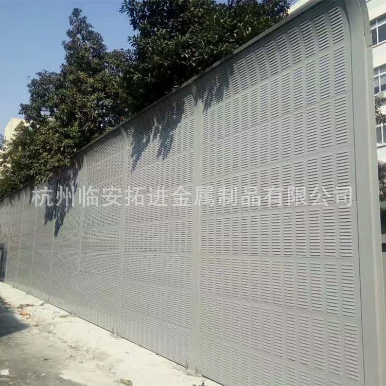 大量生产高速声屏障 公路声屏障 小区声屏障 百叶孔板声屏障等