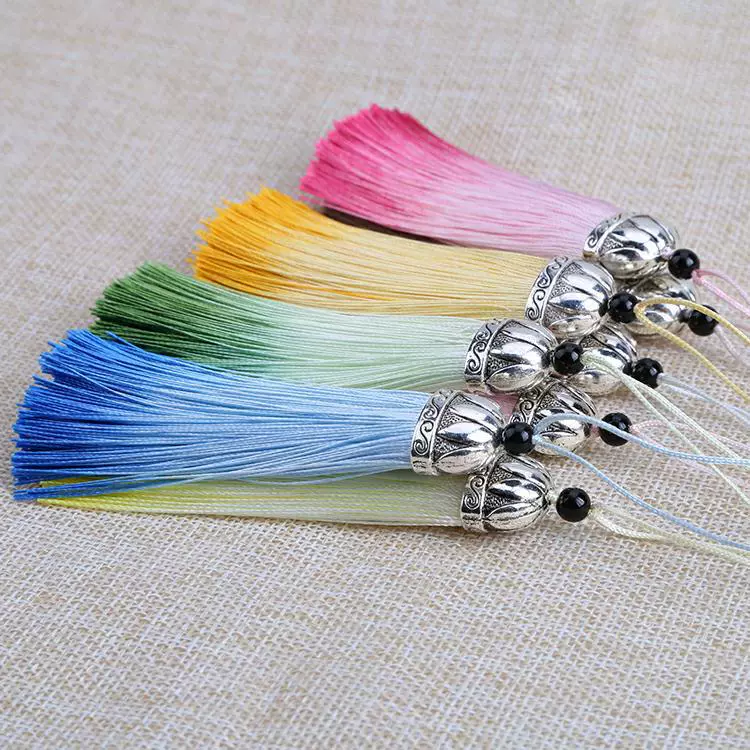 Keychain with tassels, pendant, accessory, accessories