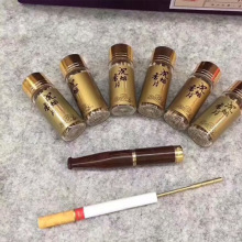 厂家批发 越南芽庄祥云沉香烟片沉香片条商务礼品6瓶礼盒精装批发