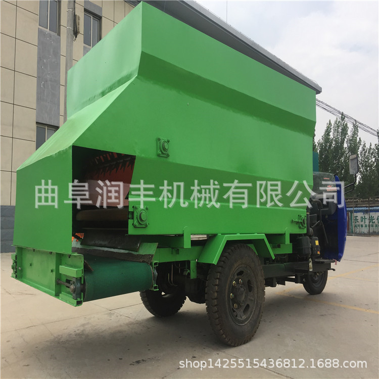 电动输送料设备 福州圈养牛羊撒料车