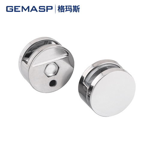 Glass mirror fixed accessories bracket bathroom bathroom mirror clip fixed buckle mirror bracket fixing clip glass clip