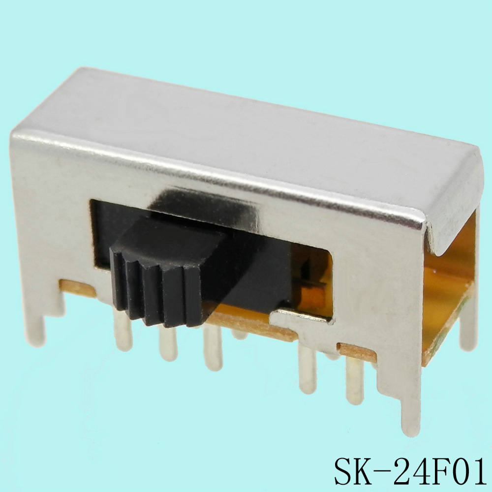 供应卧立式微型插件横直柄2/3/4档拨动开关