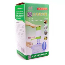 厂家直供 中山泵水器绿白大号盒装压水器百货超市手压泵批发