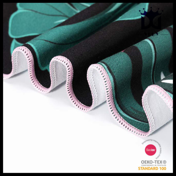 Double-sided quick dry sports towel for traveling