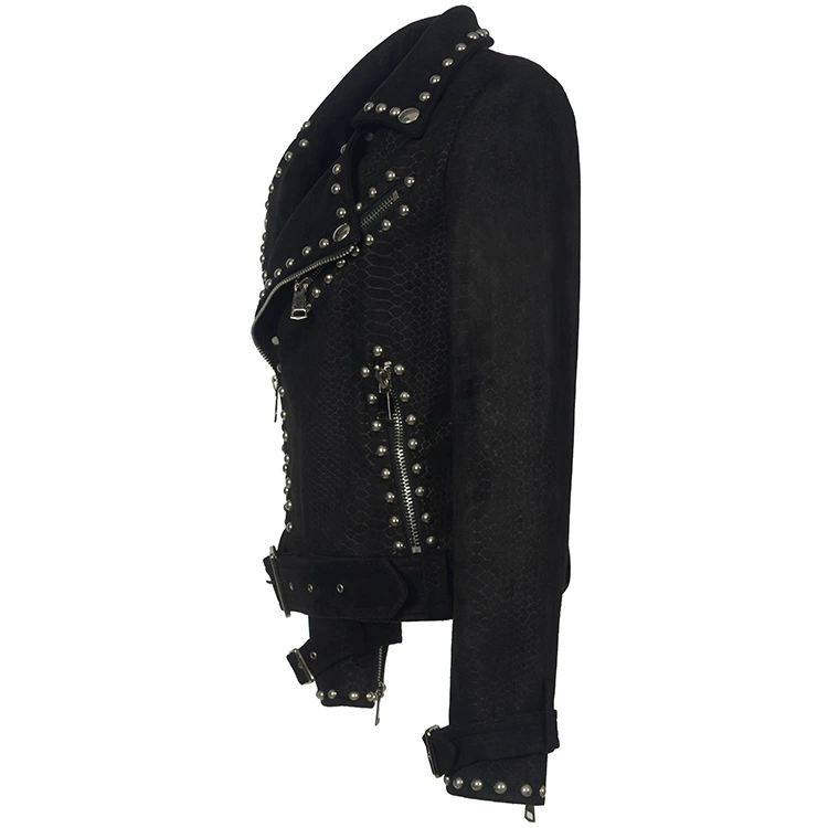 Velvet jacket with zipper, European style, Aliexpress, ebay, punk style