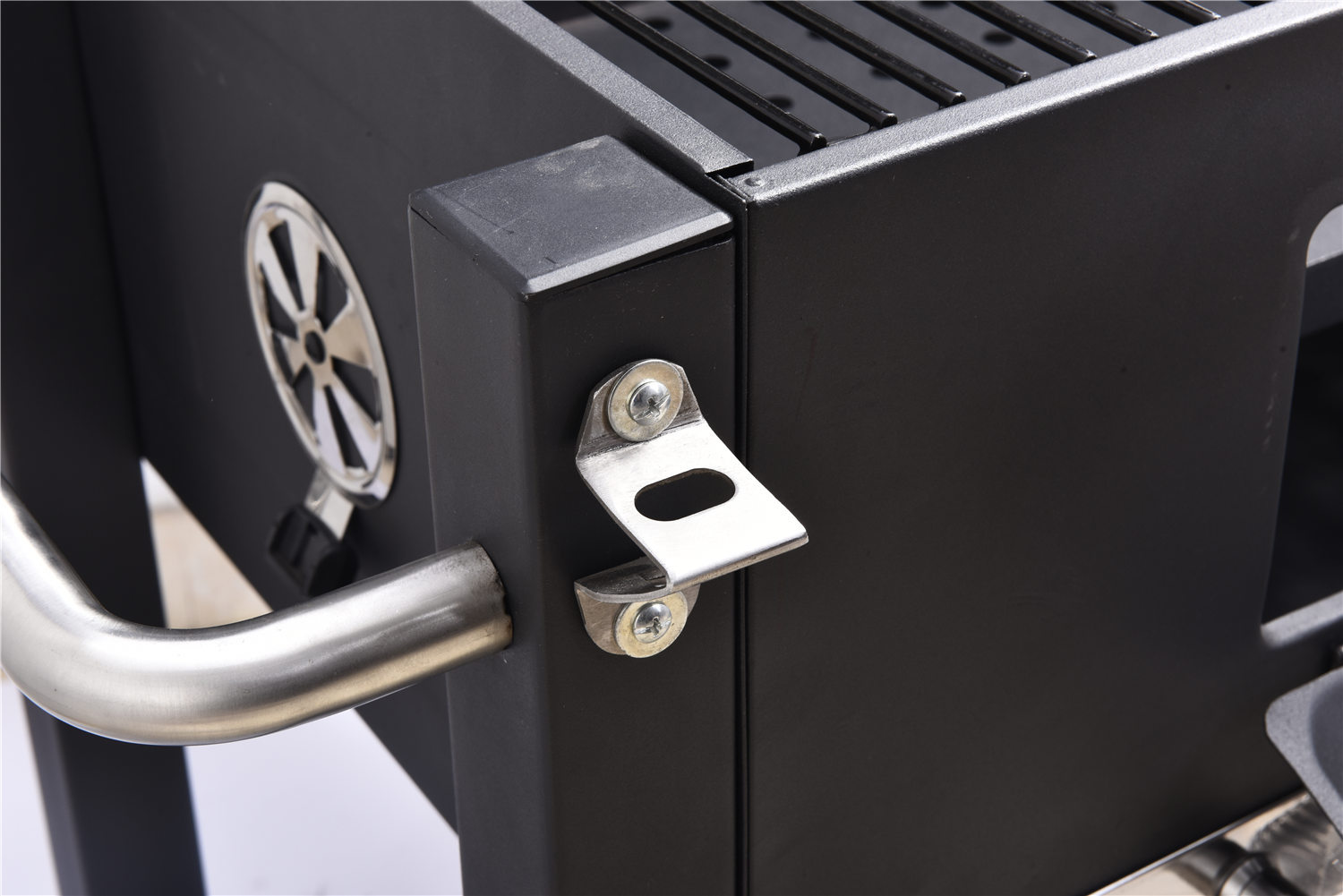 Soy una fábrica grande cuadrado estufa de carbón grande barbacoa estufa patio barbacoa parrilla al aire libre