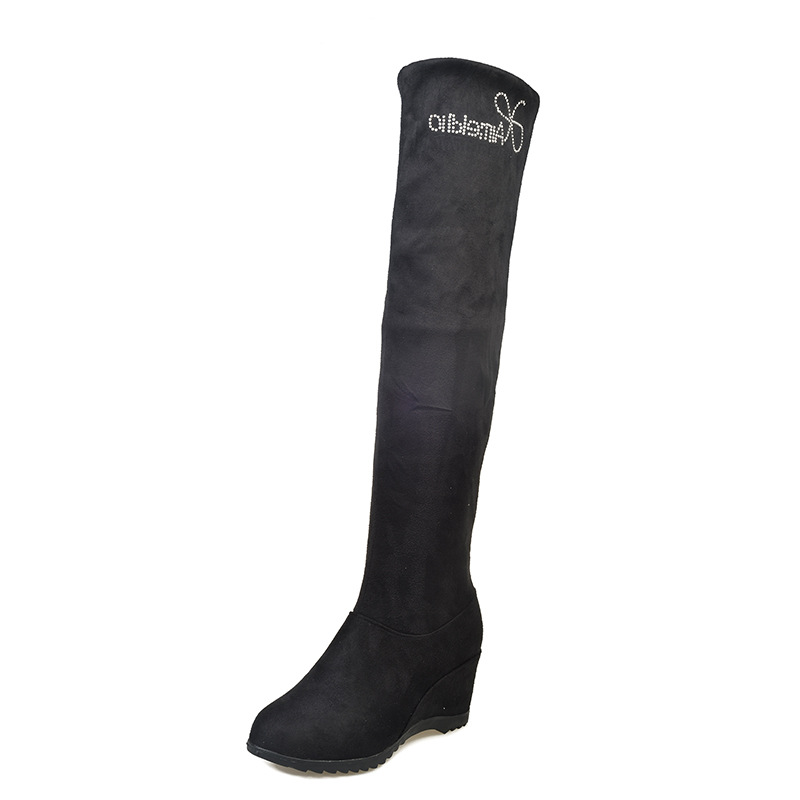 Bottes femme en Daim - Ref 3355238 Image 5