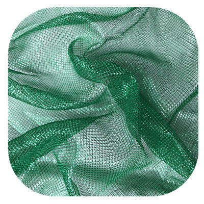 Keqiao manufacturer gold and silver silk fish scale mesh large mesh…