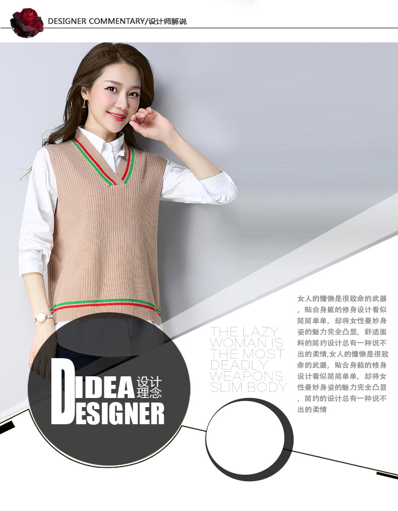 Gilet femme en Tricot - Ref 3318059 Image 7