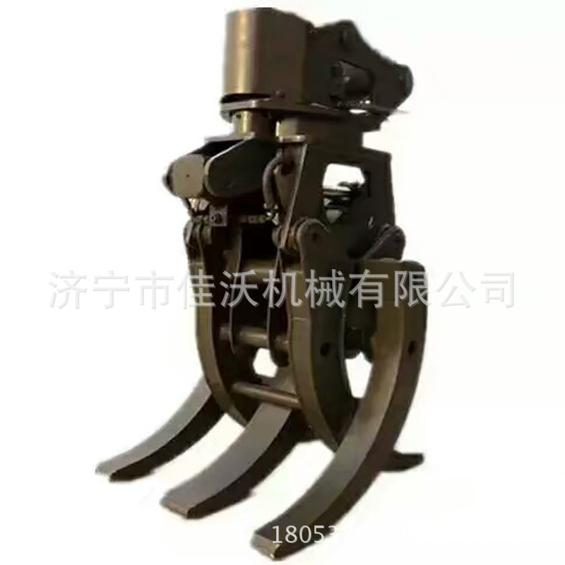 小型夹木器厂家直销   小型废钢抓  固定式抓钢机