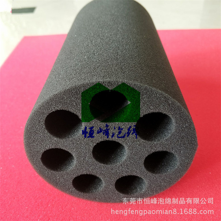 来图生产海绵异形挖孔固定海绵托盘、一次成型填充海绵内衬生产