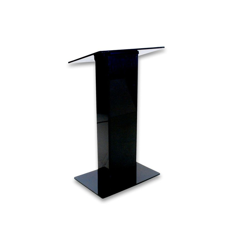 厂家供应亚克力讲台   外观简约大方 有机玻璃授课台 发言台定制