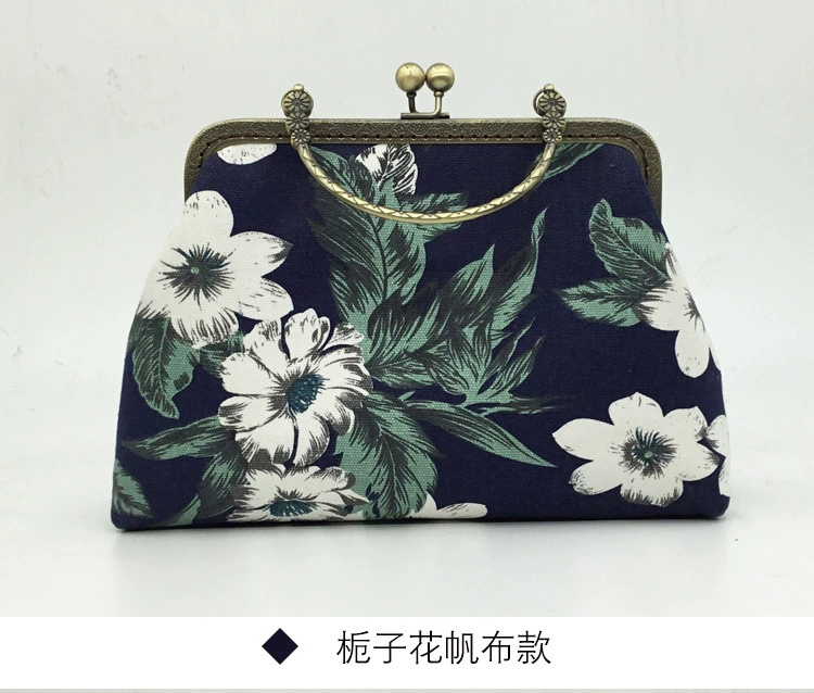 Ручная handmade Xinqing дизайнерская трёхмерная сладкая леди-литературная винтажная ручная форма золотая сумка