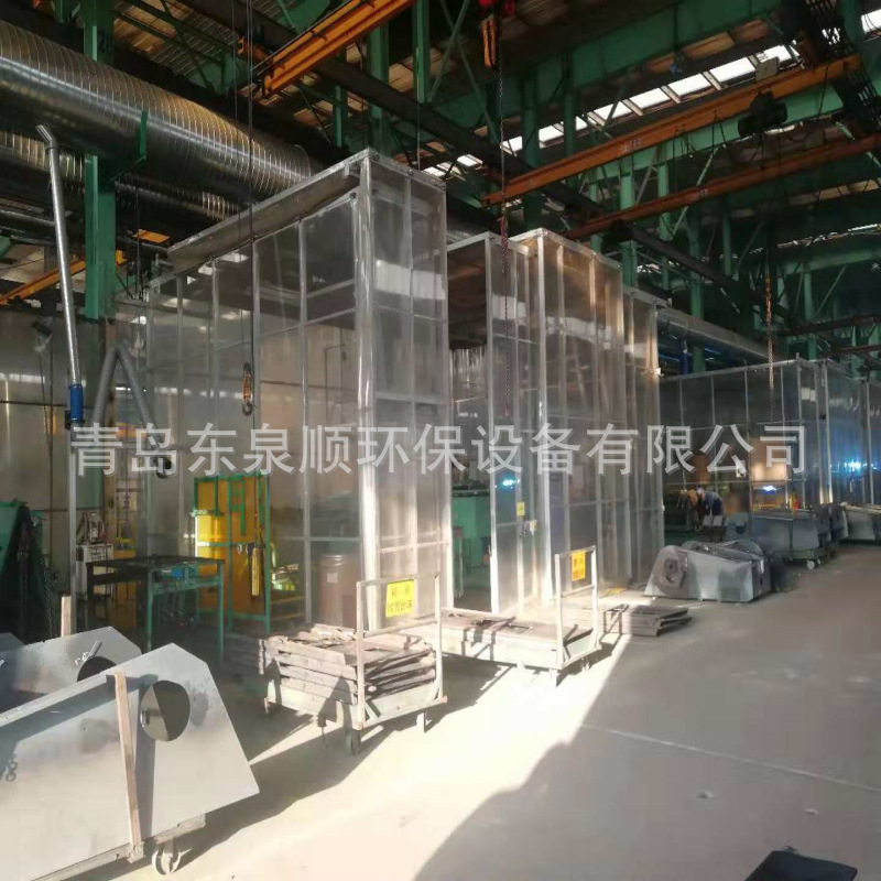 机器人车间焊接烟尘净化 多工位焊接烟尘净化排风系统