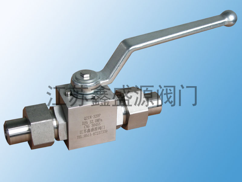 CNG高压焊接球阀-江苏鑫盛源阀门