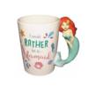 Girls Heart Mermaid Cup Passm Cup Milk Cup Milk Cup Fish Tail Cup Beauty Ceramic Cup Gift Cup