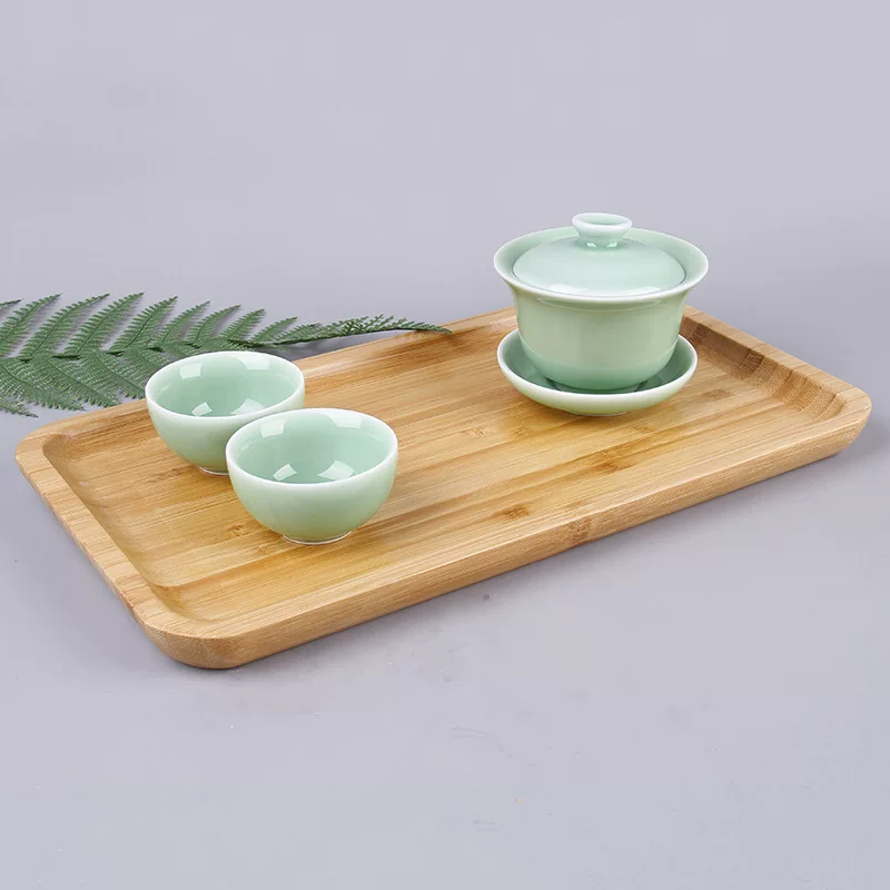 Rectangular universal fruit dinner plate for home use, factory direct supply
