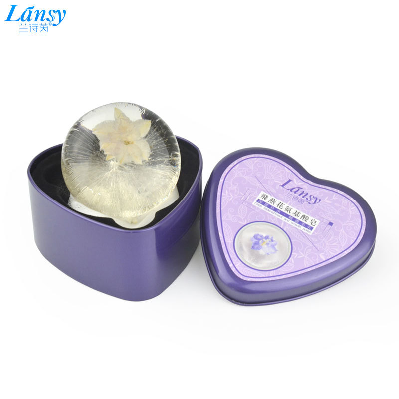 蘭詩茵飛燕紫氨基酸皂定制加工定制透明氨基酸滋潤精油皂手工皂