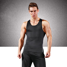 亚马逊爆款男士pro运动背心紧身衣跑步健身训练服压缩速干衣服