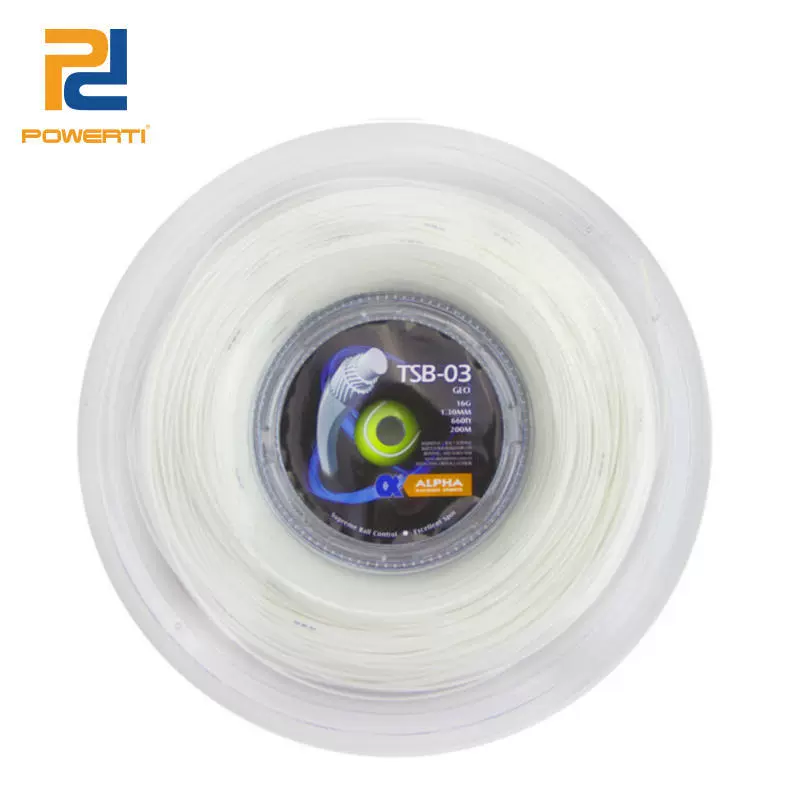 Однопластинчатый Alpha GEO TSB-03 трос с большой крышкой/теннисный трос 200 м шестиугольный мягкий