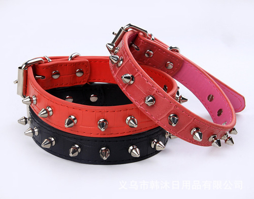 狗狗子弹头式项圈脖圈金毛萨摩泰迪宠物项圈颈圈防咬脖子厂家直销