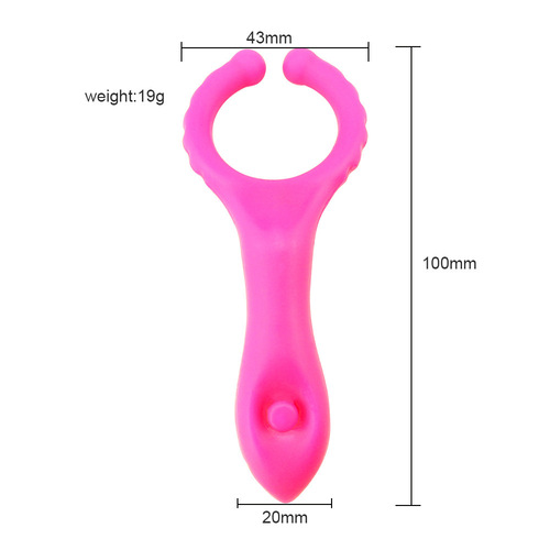 Adult Sex Toys Male Device Silicone Vibration Ring for Men Couples Teasing and Foreplay