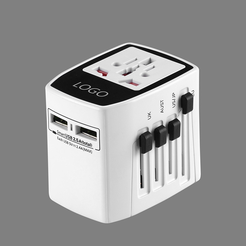 转换插座5V4.8A多功能旅游插头多国通美标英规欧规澳规转换头