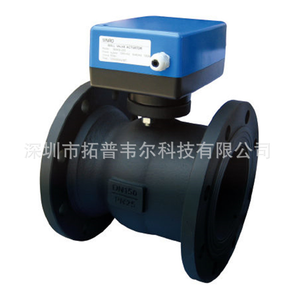 TPBA06 法兰电动调节阀 比例积分电动二调节水阀 DN