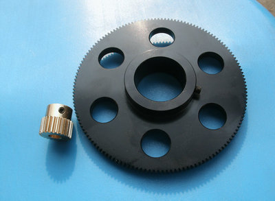 摄影配件摇臂控制云台大齿轮144小轮24齿精密级无间隙齿轮组