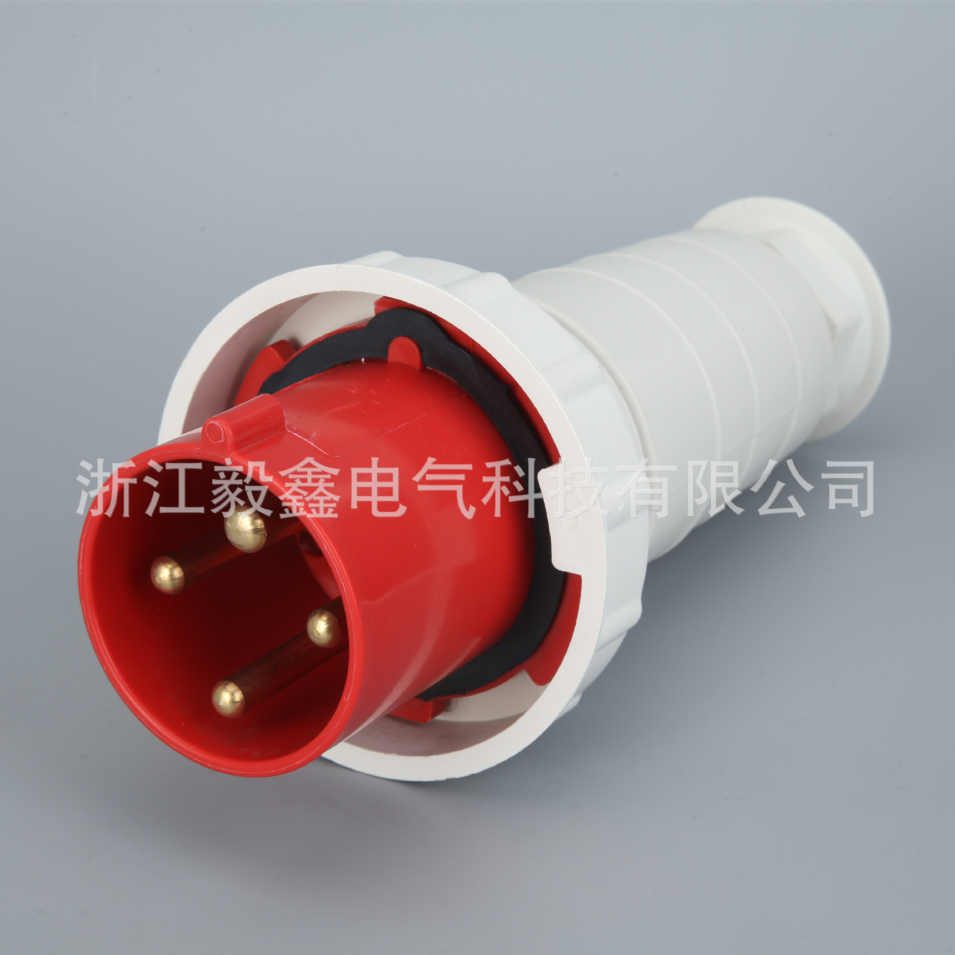 工厂直销4芯125A工业防水插头船用插头航空插头足电流三相四线044