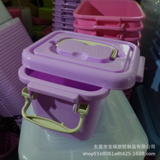 宝瑞供应珠海手提箱 储物箱耐用塑料箱 颜色