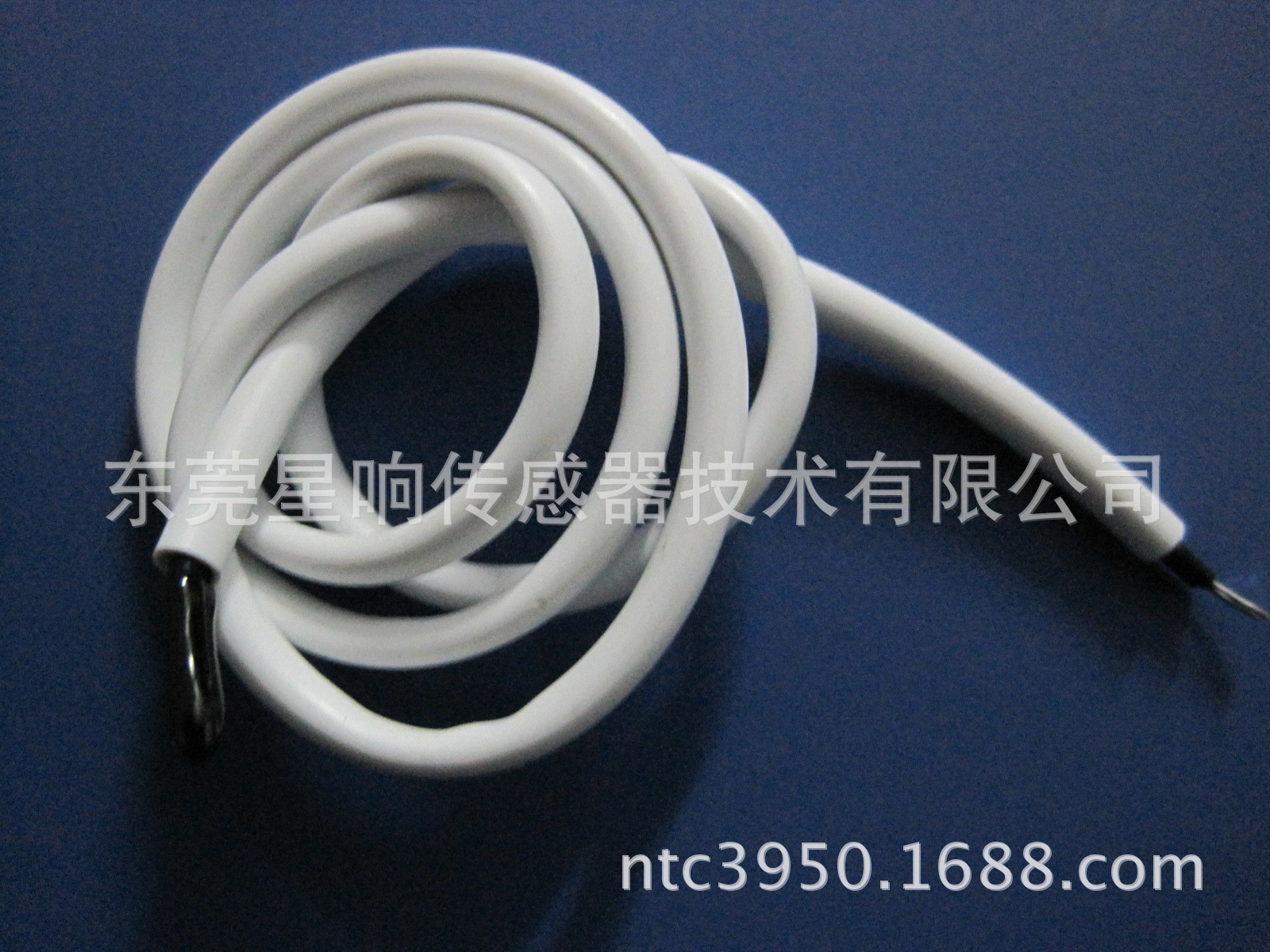 环氧树脂温度传感器 NTC热敏电阻 1% 3950 100K 28号线