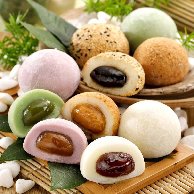 台湾进口皇族和风麻糬抹茶152g干吃汤圆传统糕点麻薯休闲零食批发