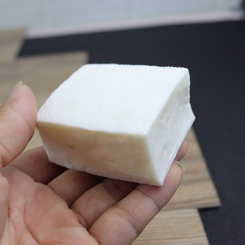 Simulation tofu block Fake tofu dry Tofu food model Simulation vegetarian Children's enlightenment education props 