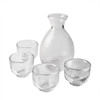 Japanese glossy wineglass, set