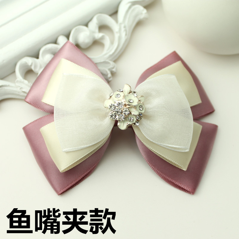 Rosa púrpura (clip de boca de pescado)