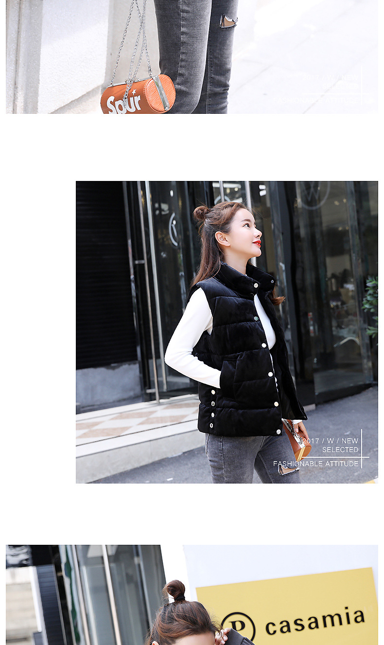 Gilet femme MARQUE INDéPENDANTE en Velours d or - Ref 3317344 Image 37