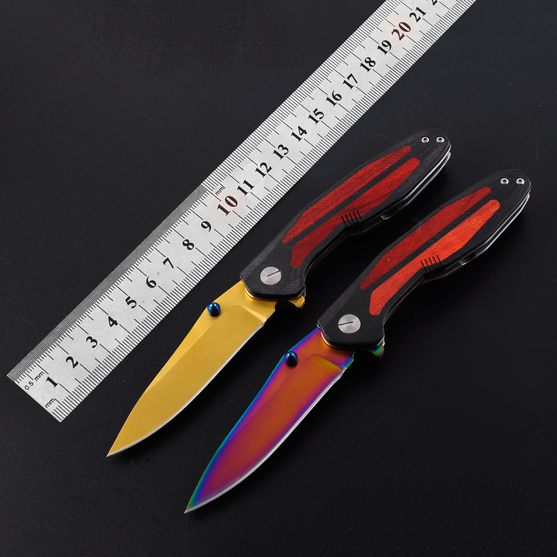 户外折叠刀 瑞士军用刀 礼品水果刀具 野营户外小刀战术直刀