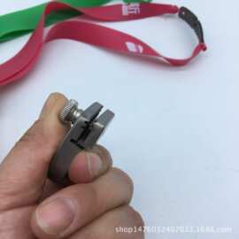 304不锈钢线切无架快压指环有架扁皮免绑无架弹弓线切割快压无架