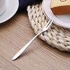 Stainless steel cake shovel cake knife and fork set birthday cake, knife fork moon cake, knife and fork suit can print logo