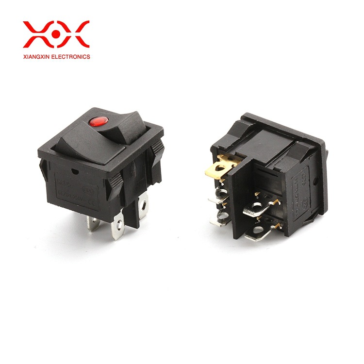 供应 2档3档 翘板开关   船型开关双排双向   XX-604DA1 GG96D