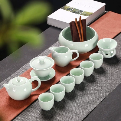 [龙耳壶茶洗12头套装]