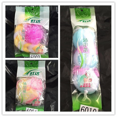 虹達沐浴球 沐浴花 條