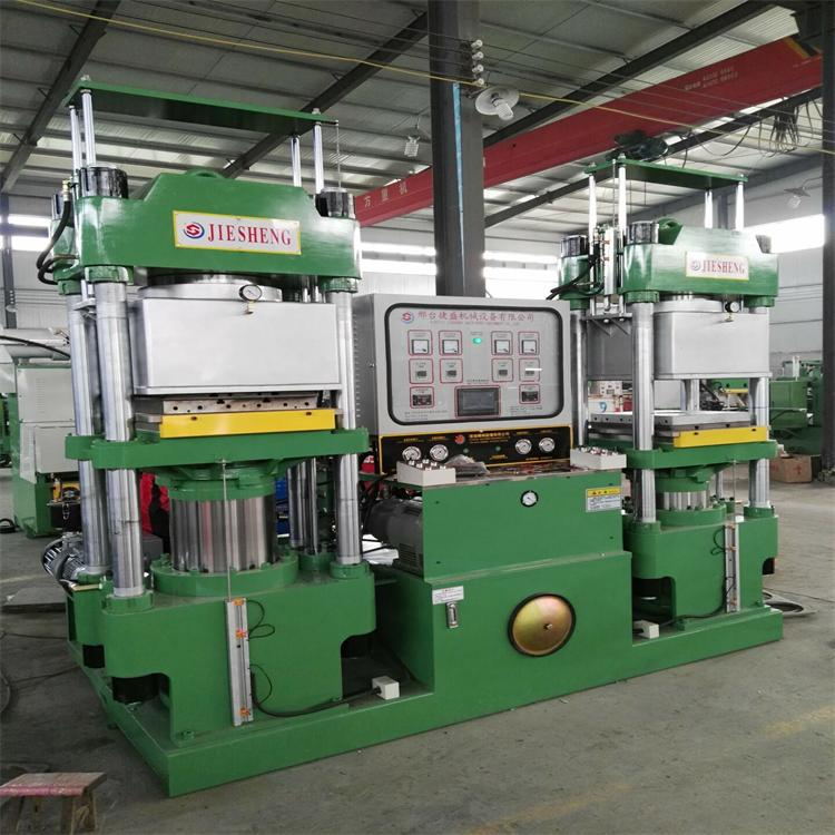 厂家长期出售硫化机 河北捷盛全自动200T上升下降双联真空硫化机