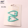 Brand hairpins, hairgrip, cute cartoon hair accessory, Korean style