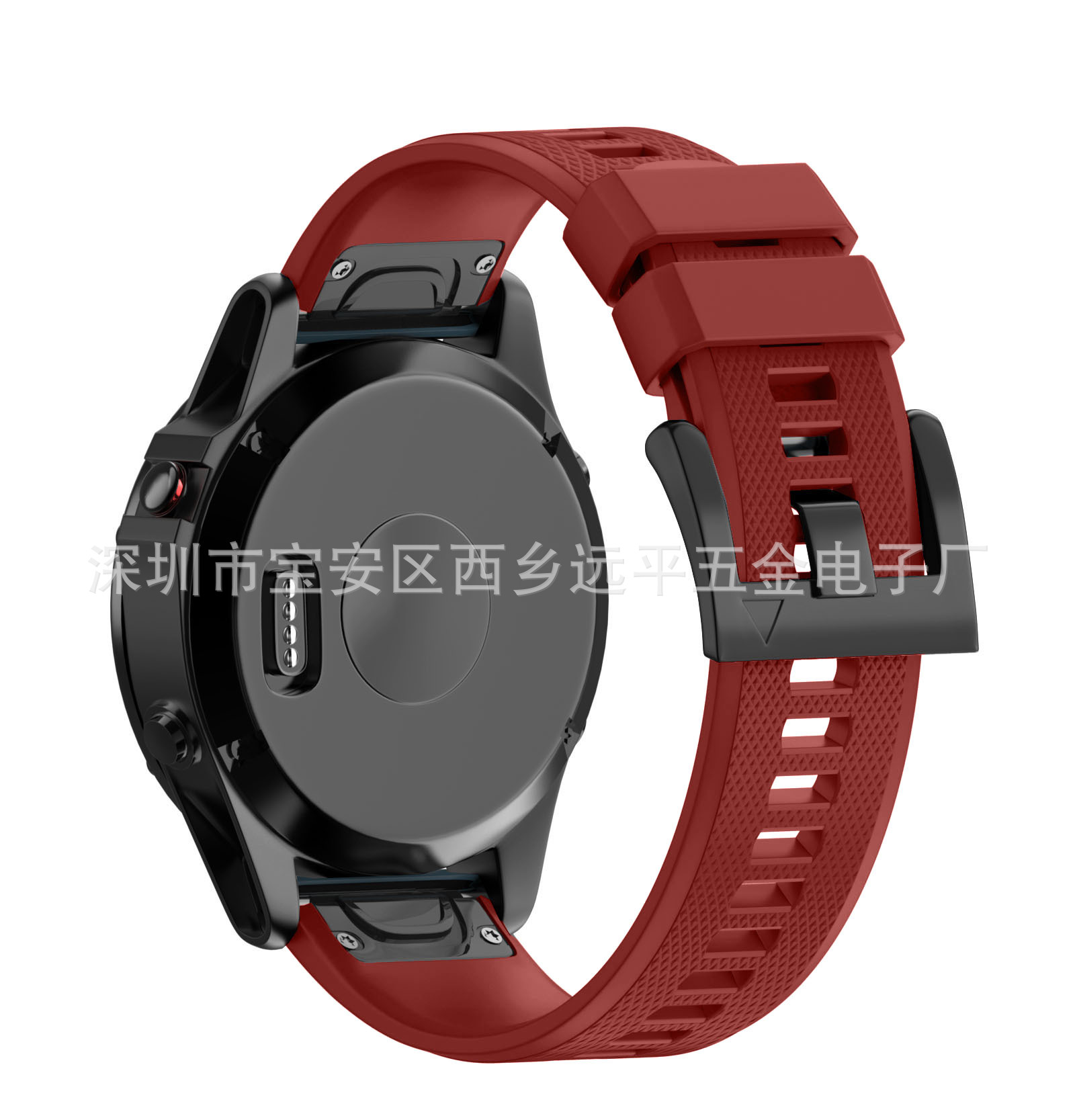 Suitable for Jiaming Garmin quick release silicone strap Fenix5/forerunner935 sports silicone wrist strap