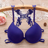 Supporting Japanese lace underwear with steel rings, bra top, Korean style, beautiful back