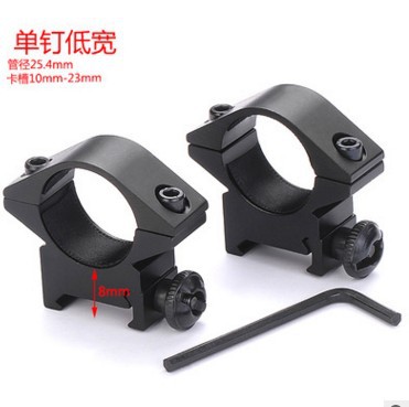 专业批发激光瞄准镜夹具快排固定燕尾夹配件8字QQ管夹手电筒夹具