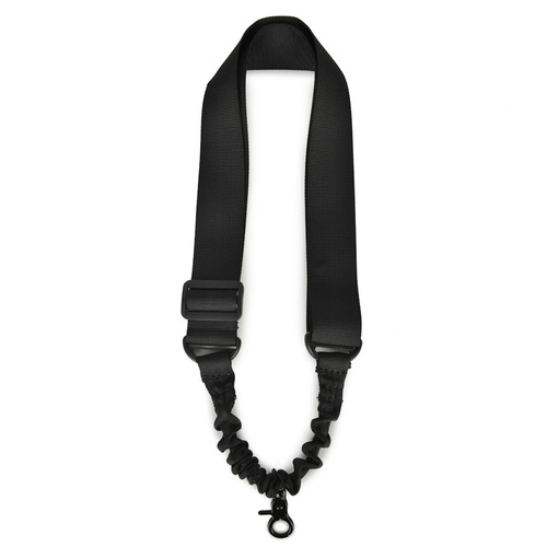 Supply of single point lanyard with clamp buckle, outdoor CS sports shoulder quick release lanyard, multifunctional nylon tactical lanyard